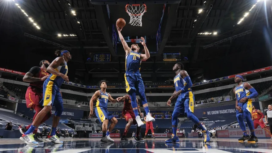 Domantas Sabonis guía a Pacers en triunfo sobre Cavaliers