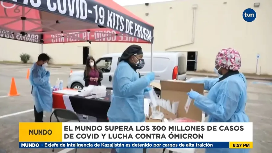 El mundo supera los 300 millones de casos de Covid y lucha contra Ómicron