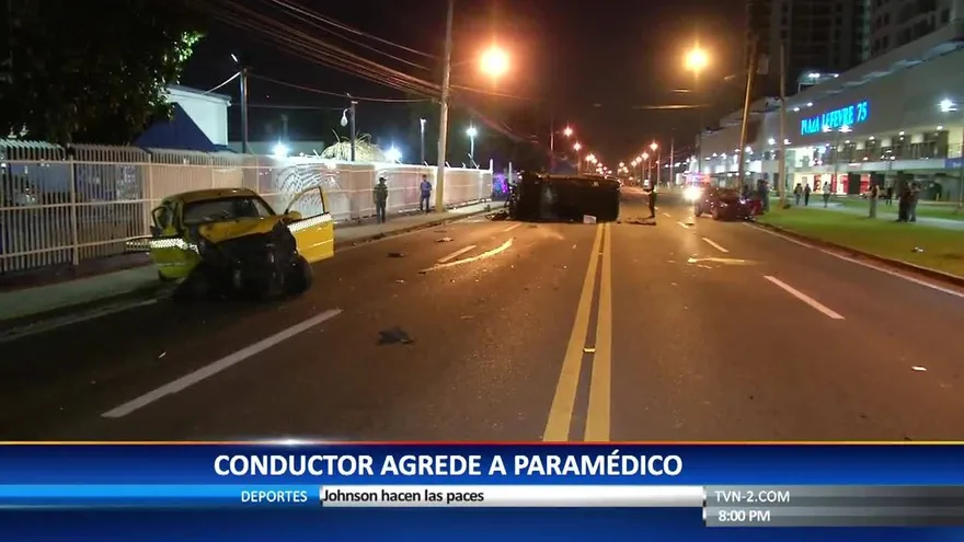 Agreden a paramédico del Cuerpo de Bomberos en medio de operativo de rescate