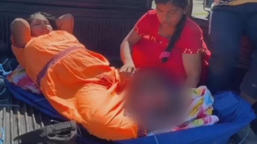 Mujer dio a luz a su bebé en una lancha en el río Calovébora en Veraguas