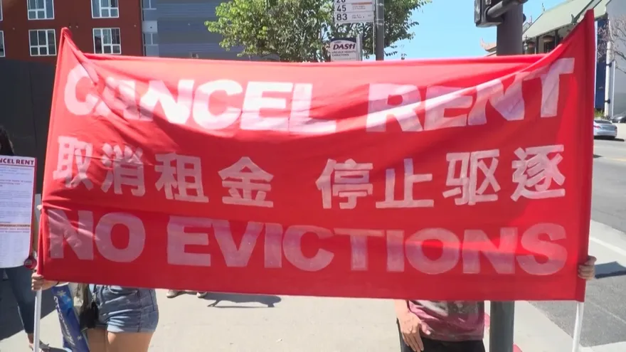 El movimiento 'cancelen el alquiler' gana terreno en EEUU por crisis de covid-19