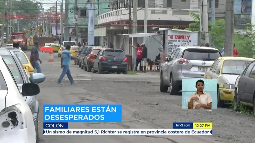 Reportan dos persona desaparecida en Colón