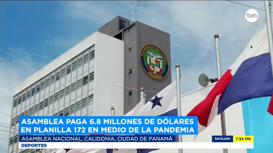 Asamblea paga 6.8 millones de dólares en planilla 172