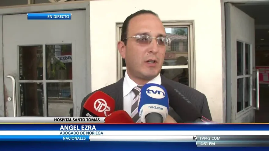 Abogado de Noriega habla sobre su estado de salud