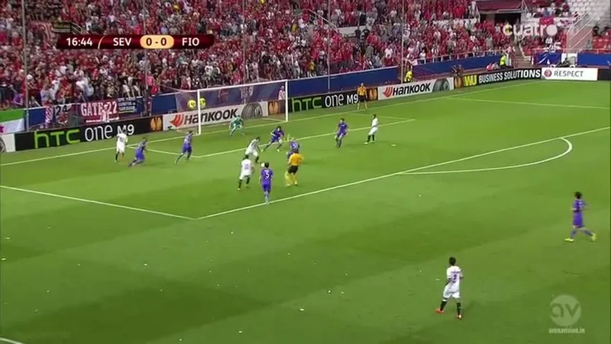 Semifinales: Sevilla 3-0 Fiorentina