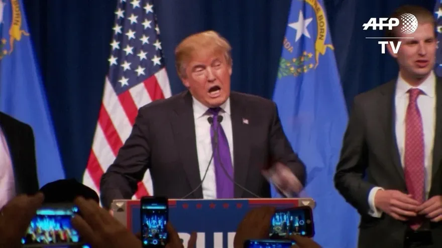 Trump se fortalece al ganar caucus en Nevada