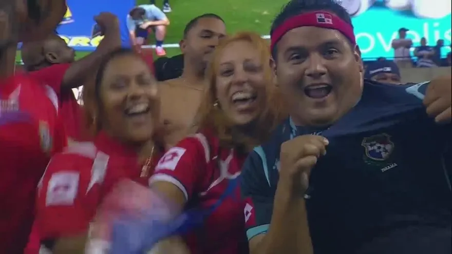 Presentación de Panamá en su última Copa Oro