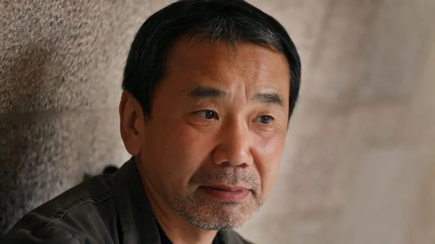 En la imagen, el escritor japonés Haruki Murakami.