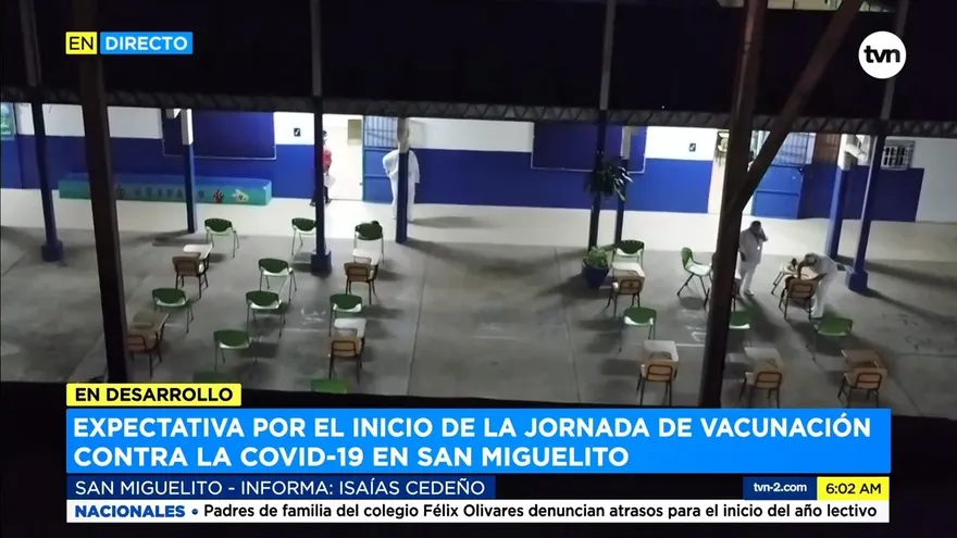 Expectativa por inicio de vacunación de adultos mayores en San Miguelito