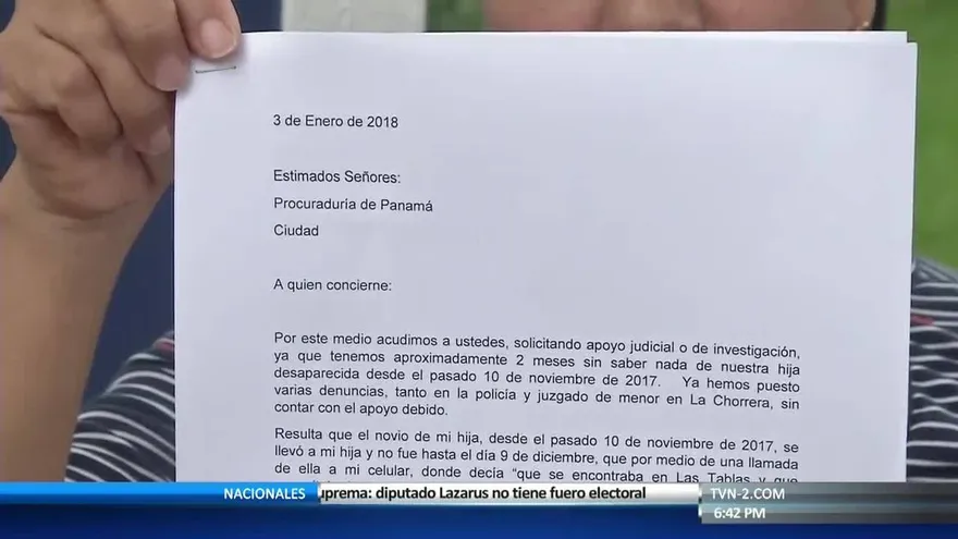 Familia de menor desaparecida en La Chorrera está desesperada