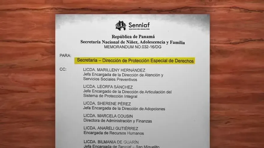 Directora de Senniaf habla de las posibles irregularidades en su gestión