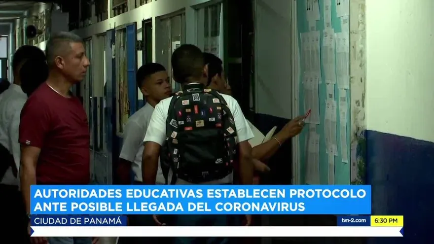 Acciones del Meduca en caso de ser suspendidas las clases de darse propagación de COVID-19