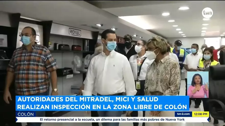 Realizan recorrido por la Zona Libre de Colón
