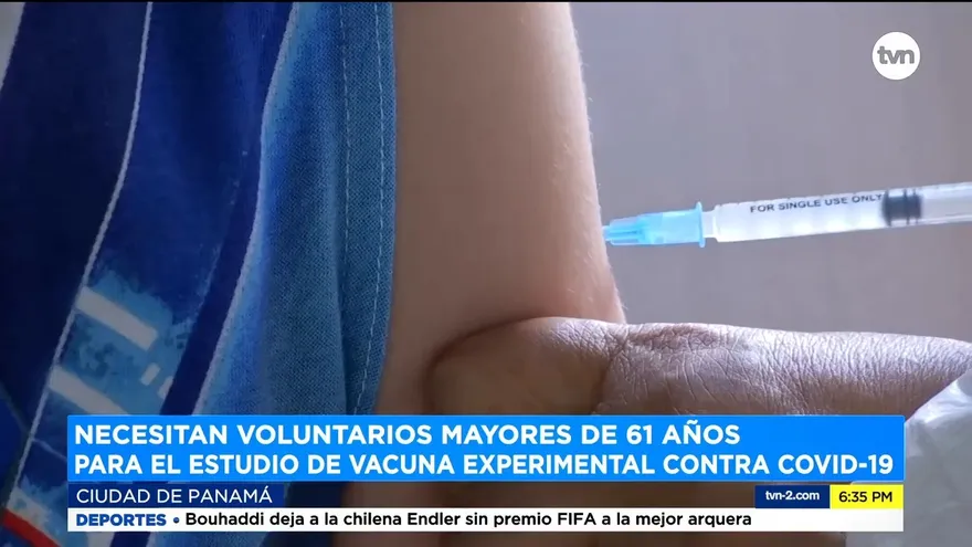 Continúan estudios de vacuna contra covid-19 en mayores de 61 años