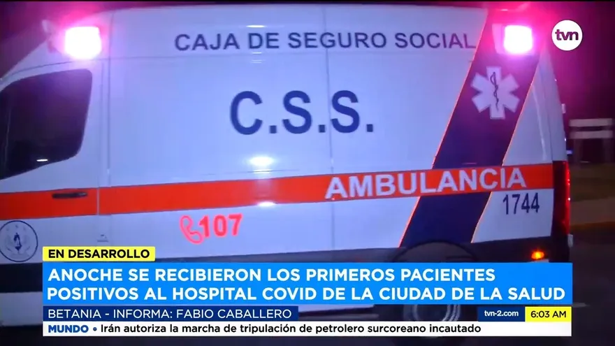 Llegan primeros pacientes al Hospital Covid en Ciudad de la Salud