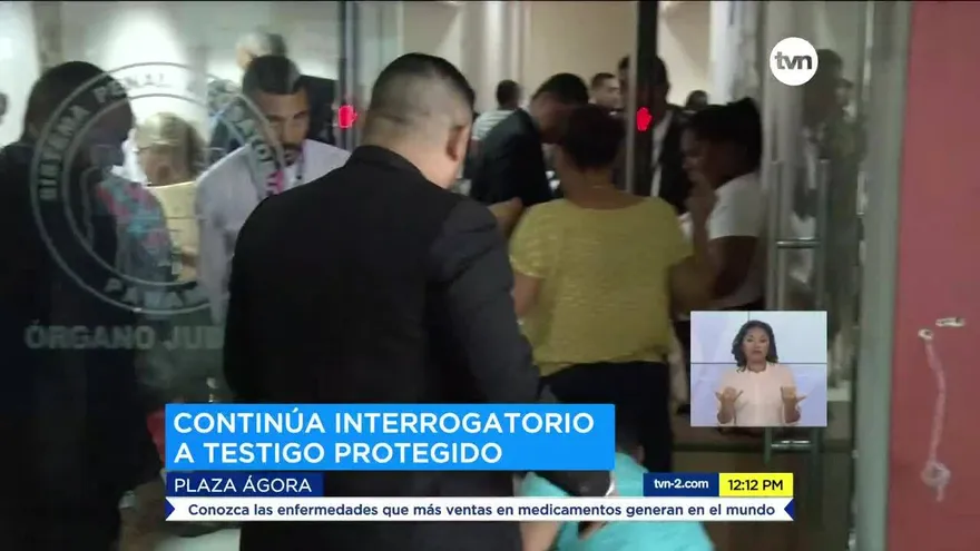 Continúa audiencia en caso pinchazos con testimonio de testigo protegido