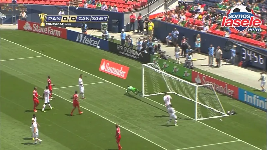 Copa Oro: Panamá vs Canadá. Resumen 1er tiempo