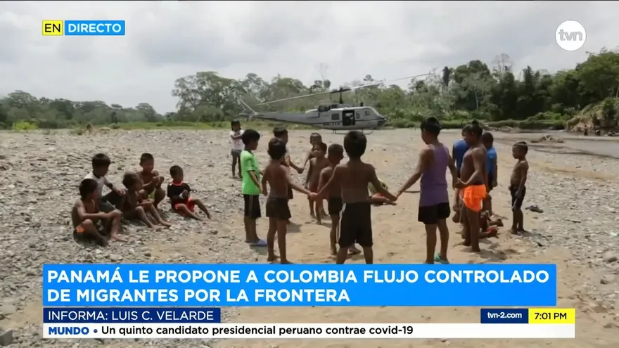Panamá propone a Colombia flujo controlado de migrantes