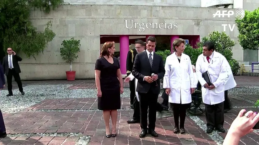 Peña Nieto visita a las víctimas del ataque egipcio