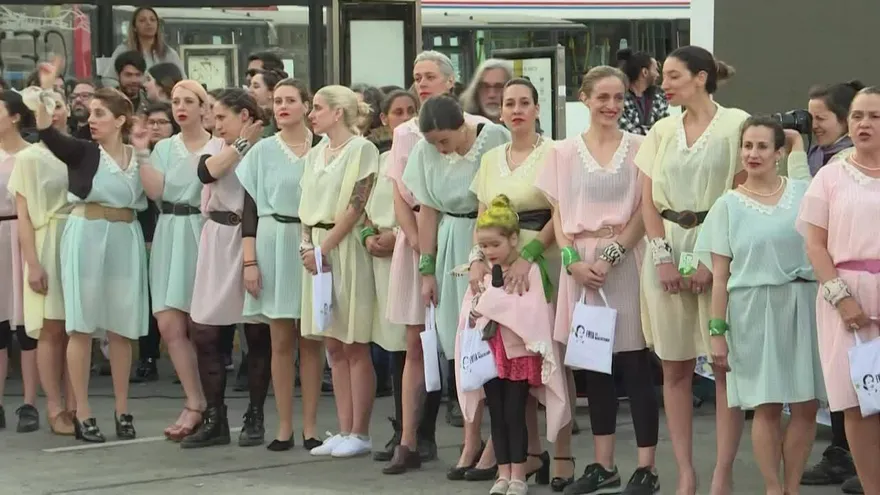 Evitas anti-Macri toman las calles de Buenos Aires