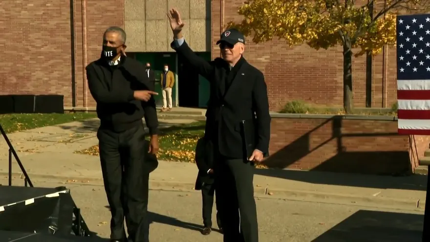 Trump y Biden en estados clave en último fin de semana antes de elección