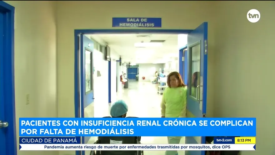 Pacientes con insuficiencia renal crónica se complican por falta de hemodiálisis