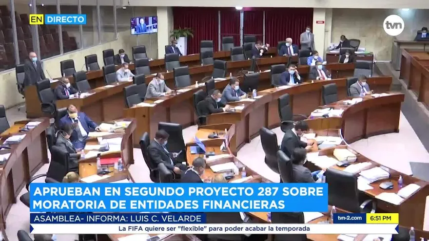 Pasa a tercer debate proyecto que da moratoria por 90 días