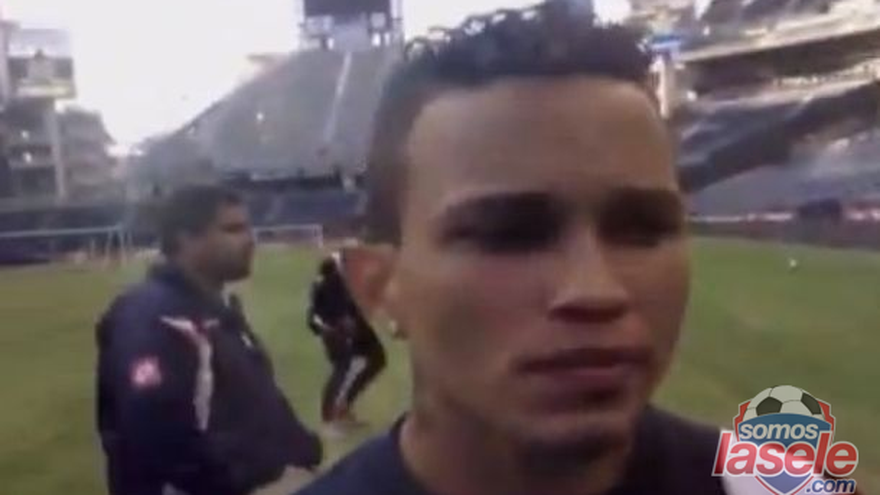 Amílcar: ‘Espero que para la hora del juego mejore el césped’