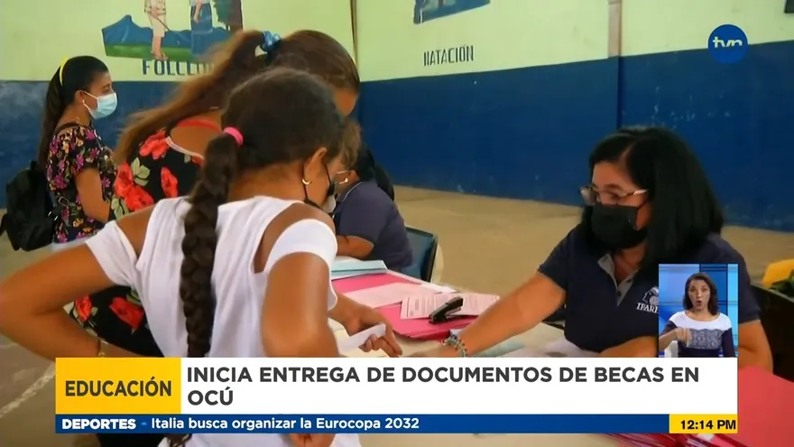 Estudiantes preseleccionados en concurso del Ifarhu