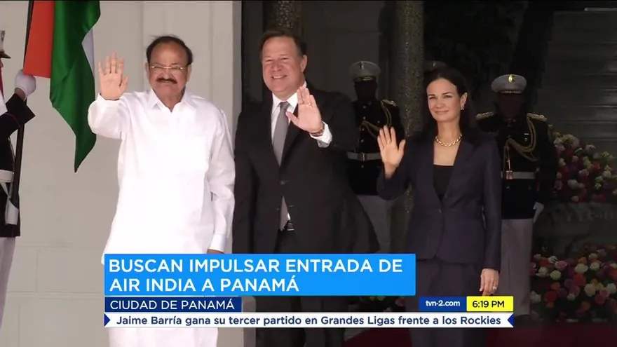 Vicepresidente de la India estrecha lazos con Panamá
