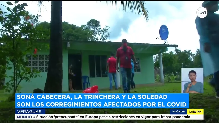 Sigue los barridos en Soná en busca de positivos en COVID-19