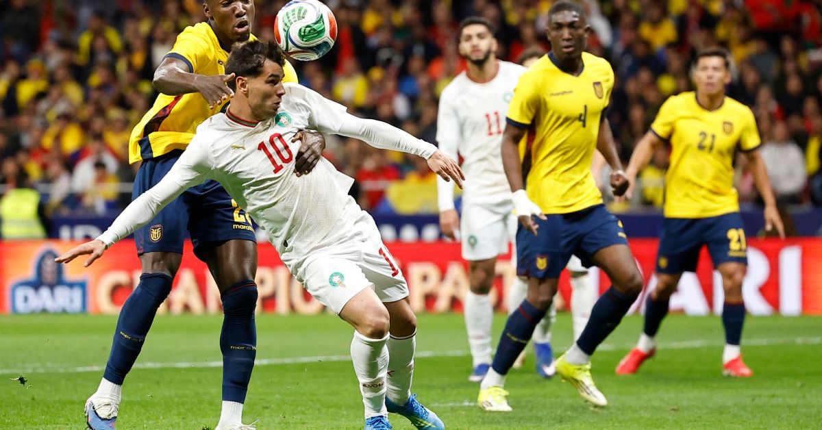 Mundial 2026| Ecuador y Marruecos empatan en un amistoso de alto nivel