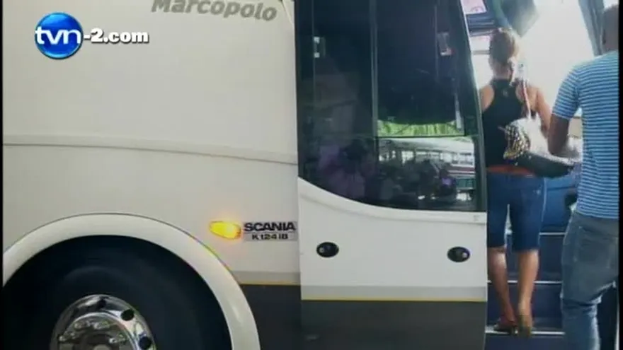 Roban en bus que iba hacia Colón