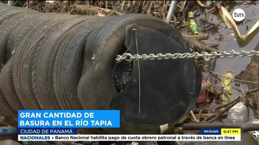 Crece la basura en los ríos con la llegada de las lluvias