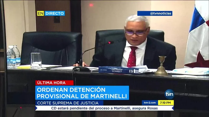 Magistrado Mejía responde a la defensa del expresidente Martinelli