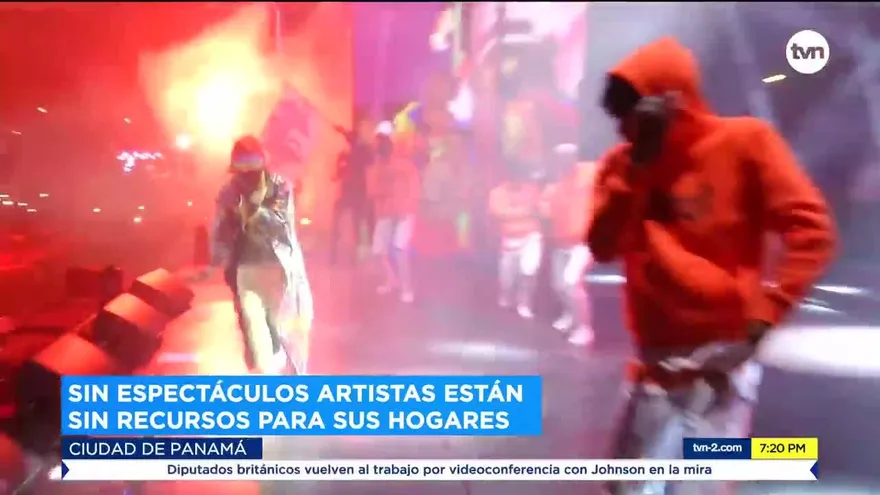 Artistas están  sin recursos para sus hogares sin espectáculos