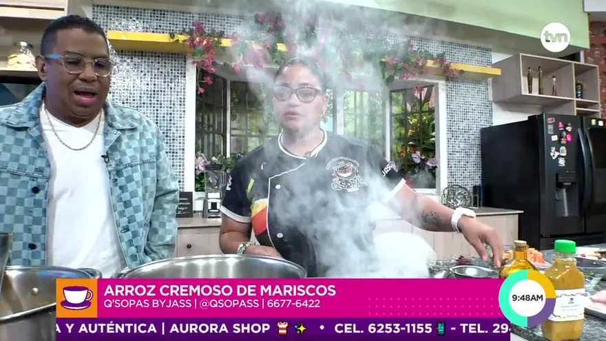 Arroz Cremoso de Mariscos al Estilo Q’Sopas