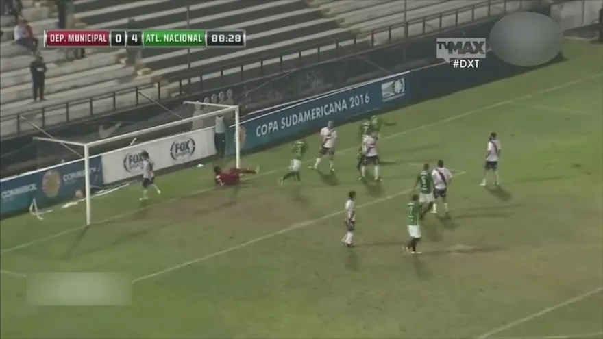 Roderick Miller anotó con el Atlético Nacional