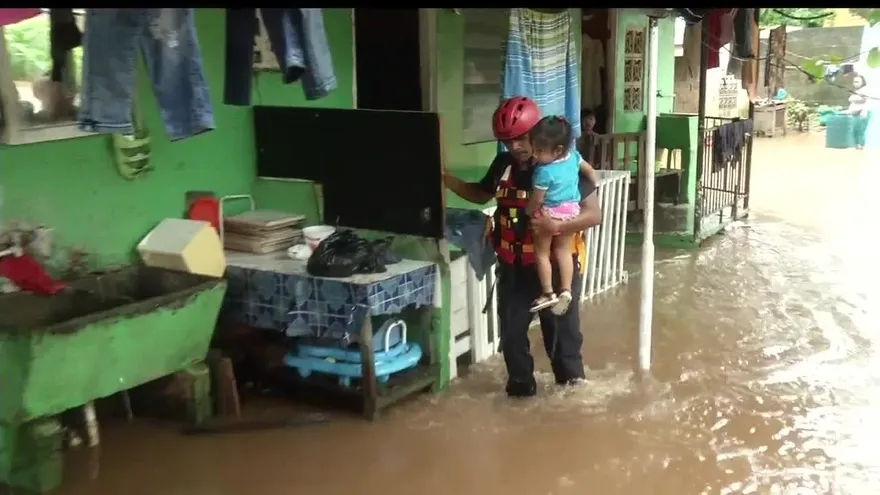 Inundaciones en Panamá Este