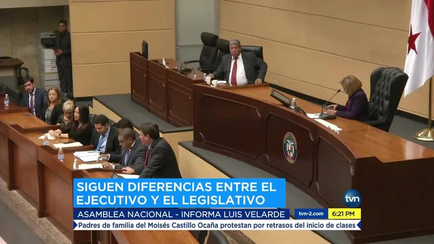 Ejecutivo y Legislativo en choque por comisión de Presupuesto
