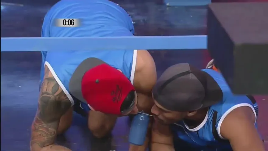 El mejor trabajo en equipo fue de los Machos en Pasa Latas