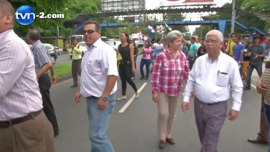 Realizan protestas exigiendo respeto de la Universidad de Panamá