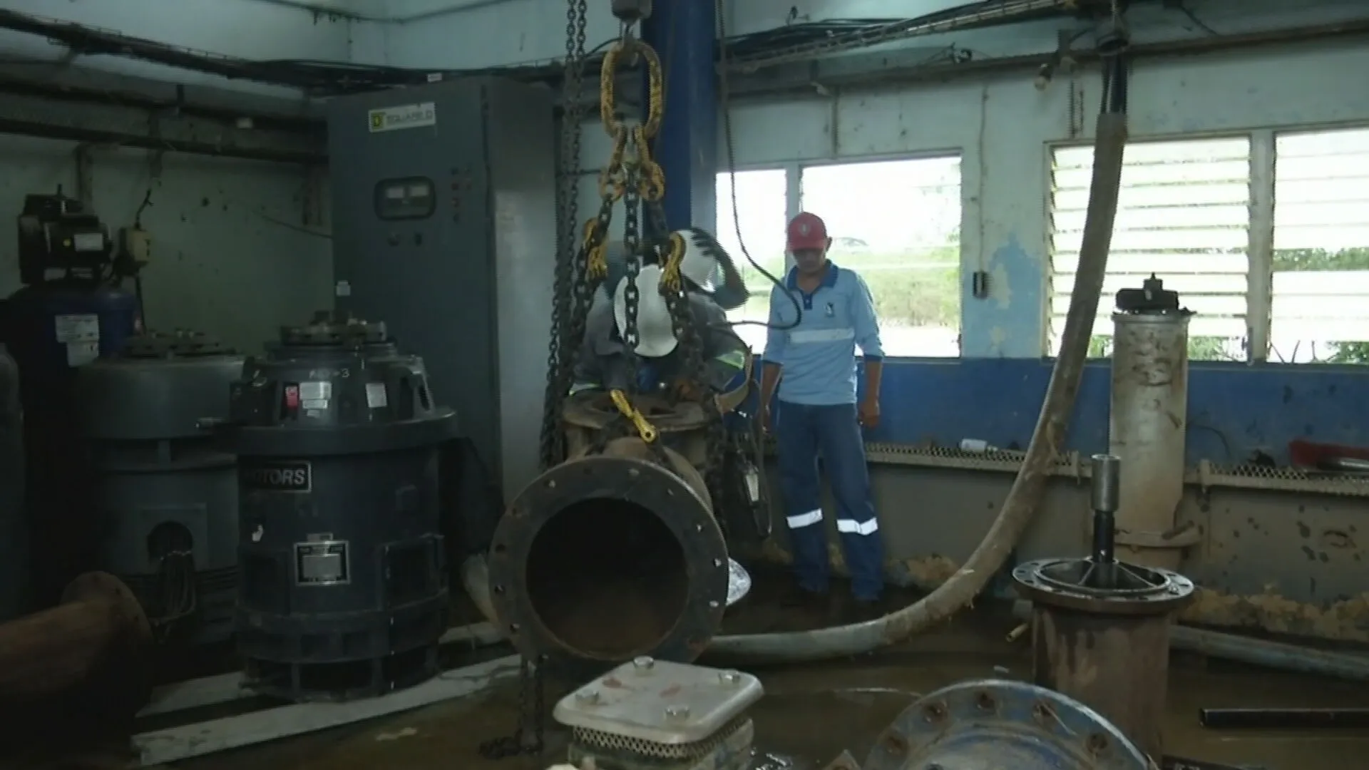 Daños en la planta potabilizadora de Chitré