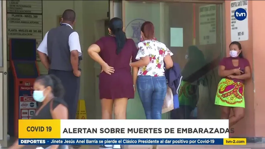 Muertes de embarazadas por complicación con la covid-19