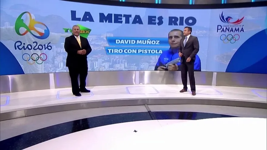 David Muñoz representante nacional en la disciplina de tiro deportivo