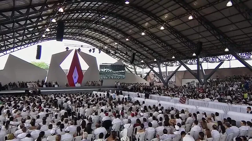 Víctimas de la violencia cuentan su historia al Papa Francisco