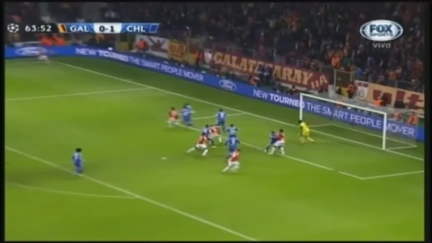 Gol de Chedjoy para Galatasaray 1-1 Chelsea