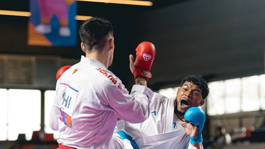 Juegos Suramericanos 2026| Alberto Gálvez coloca a Panamá en el podio del karate con medalla de plata