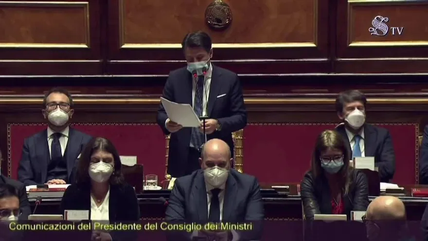 Primer ministro italiano logra confianza del Senado, pero pierde mayoría absoluta