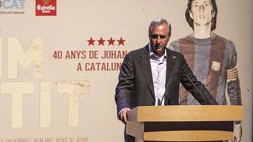 Johan Cruyff, una persona querida por el F.C. Barcelona